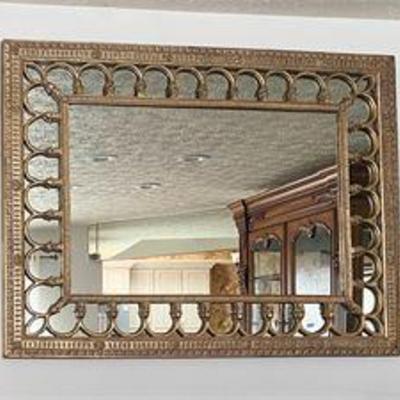 Vintage John Richard Gold Gilt Wall Mirror.jpg