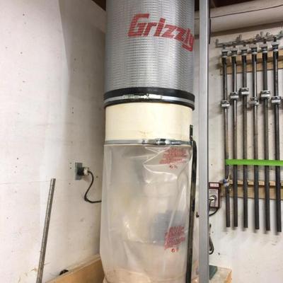 Grizzly 2HP Sawdust Catcher – Heavy-Duty Dust Control Unit