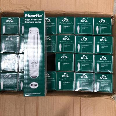24 Plusrite 400 Watt High Pressure Sodium Lamps