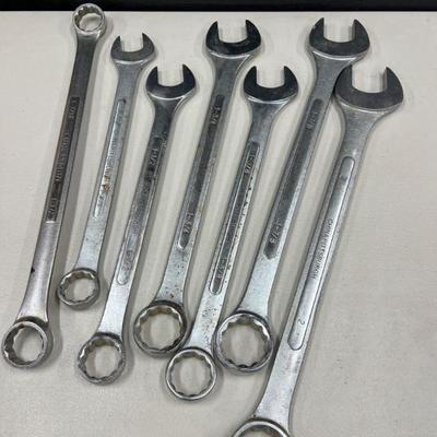 Craftsman & Pittsburgh Combination Wrench Set - Forged Steel