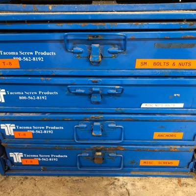 Tacoma Screw 4‑Drawer Cabinet with Hardware – Contractor Organizer