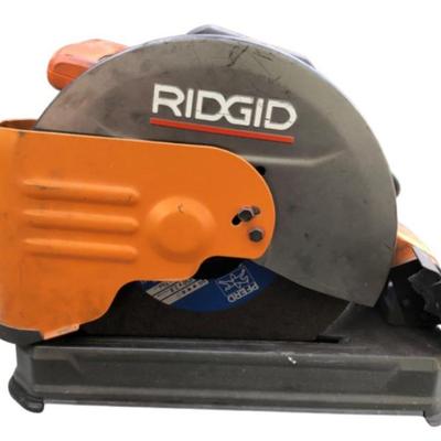Ridgid 15 Amp 14" Abrasive Cut‑Off Saw – Heavy‑Duty Cutting Tool