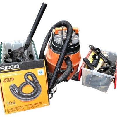 Ridgid 16 Gal ShopVac – Contractor-Grade Vacuum with Drain & Hose
