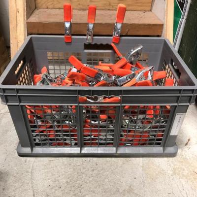 Bin Full of 6” Spring Clamps #2