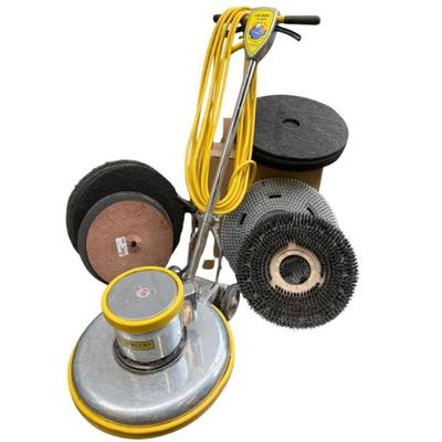 Mercury Floor Machine – Model 15050 858 with Extra Pads