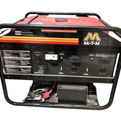 Mi-T-M Gas Powered 8000 Watt Generator