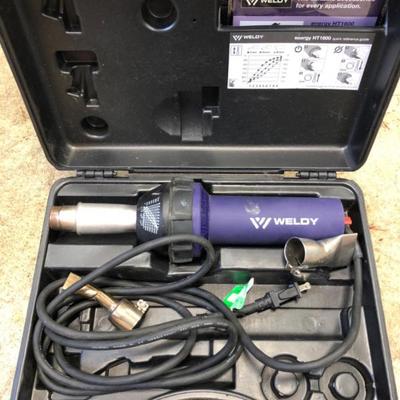 Weldy HT1600 Hot Air Hand Tool – Plastic Welding