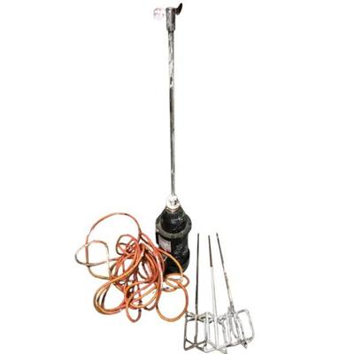 Dayton Drum Mixer and 3 Mixing Paddles