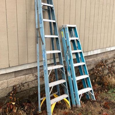8 Foot and 6 Foot A Frame Ladders
