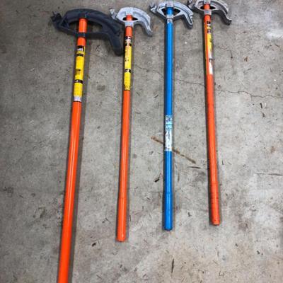 Klein & Ideal Hand Conduit Benders - 1/2 and 1 inch