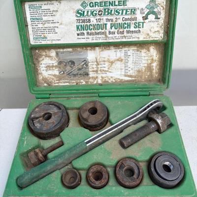 Greenlee Knockout Punch Set - Model 7238SB