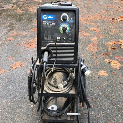 Miller Millermatic 211 MIG Welder – Single Phase with Spool & Extras