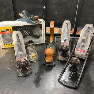 Stanley Hand Planers Nos. 4, 5, & 7 and MORE–Vintage Woodworking Tools