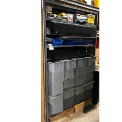 Metal Industrial Shelf Unit with 11 Sturdy Shelves - Shelf Unit Only
