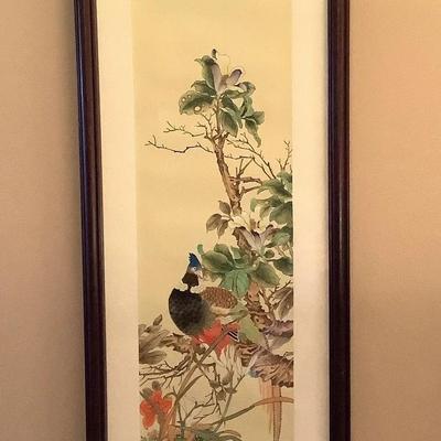 Asian Watercolor Painting 