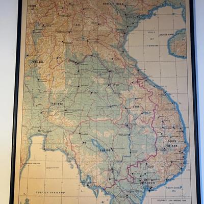 South Asia Briefing Map