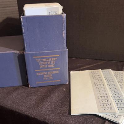 Franklin Mint Historical Folders
