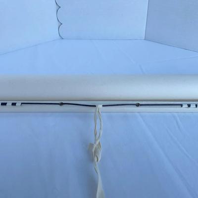 Chinese Scroll Red, White & Black