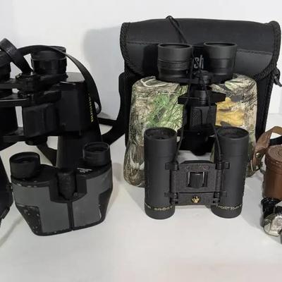 Group Of Binoculars 
