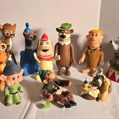 Vintage Walt Disney & Cartoon Characters, Troll, Felt Monkey Toys