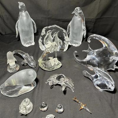 Collection Of Nautical Art Glass 