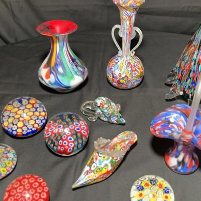 Collection Of Art Glass