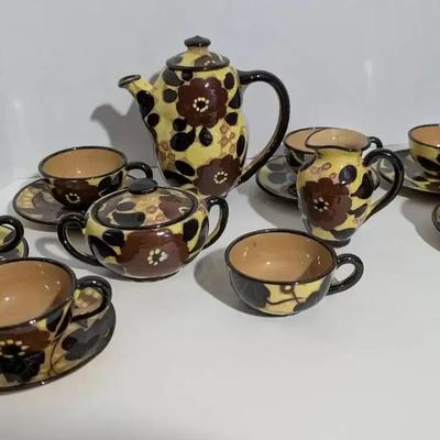 Bini & Carmignani Vintage Ceramic Café Set