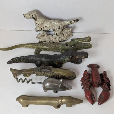 7 Vintage Animal Theme Bottle Openers