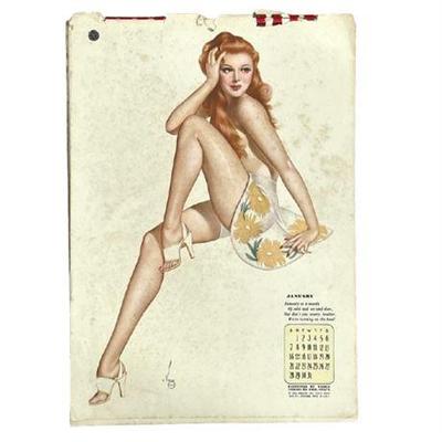 Sale Photo Thumbnail #14: Lot 019  
Varga Girl Calendar 1944