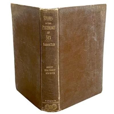 Sale Photo Thumbnail #13: Lot 016   
Studies in the Psychology of Sex Havelock Ellis