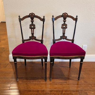 18th century French sitting chairs