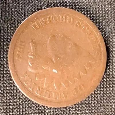 1872 Indian Penny