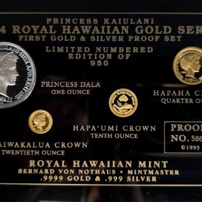 1994 Princess Kaiulani Gold Set