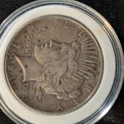 1921 Peace Dollar 