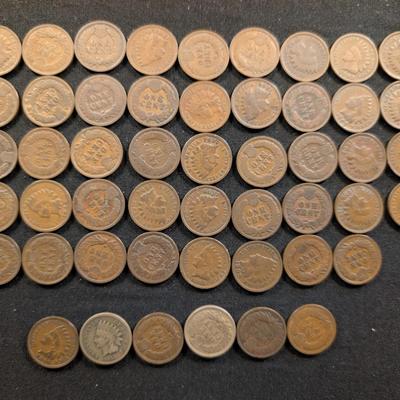 50 Indian Pennies