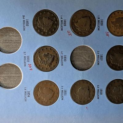 Large Cent Set 24 PCS