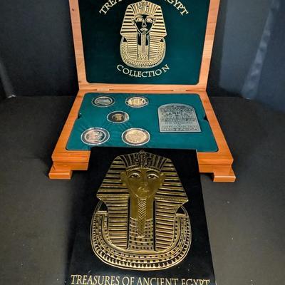 Treasures of Egypt - (1/4 oz Gold) (1 oz Silver x4 )