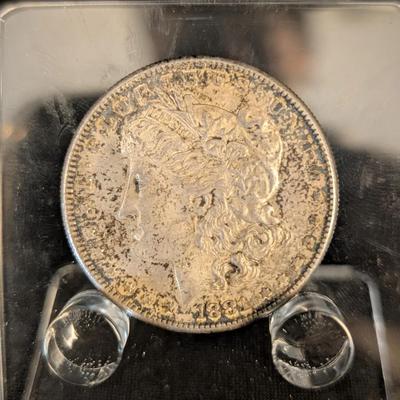 1881-S Morgan Silver Dollar – Uncirculated (UNC)