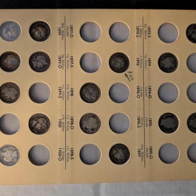 Liberty Head Dime Set 52 PCS