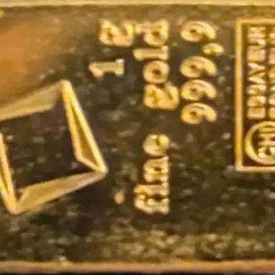 1 Gram Gold Bar