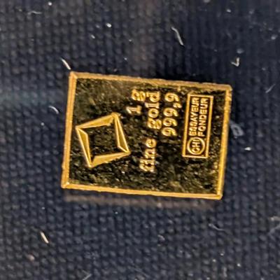 1 Gram Gold Bar