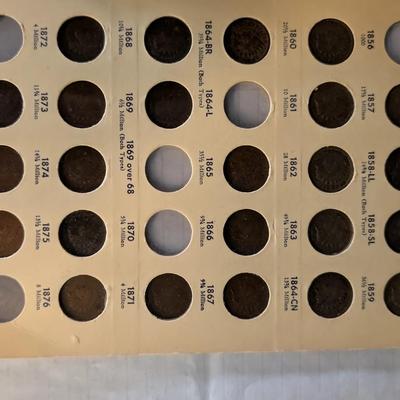 Indian Penny Set - Missing 9