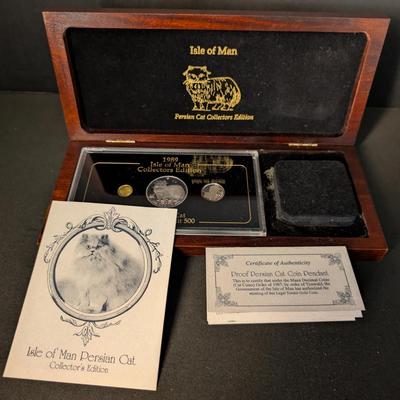 1989 Persian Cat Collectors Edition Isle of Man