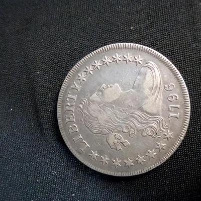 1796 Draped Bust Silver Dollar