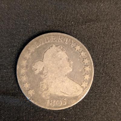 1805 Bust Half Dollar