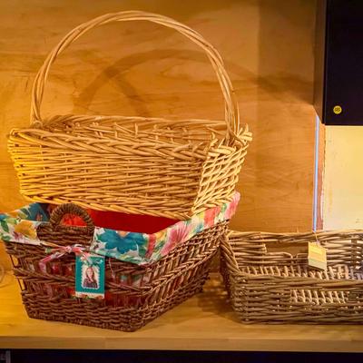 (3) Large Baskets Feat. Pioneer Woman