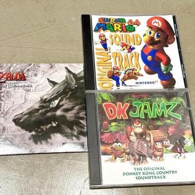 (4) Nintendo Video Game Soundtracks 