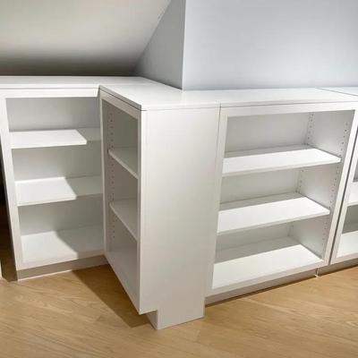 Nice White Shelves #5 — 41”H Furniture — Read Description