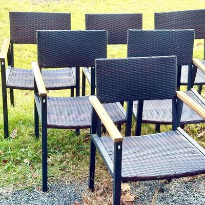 (6) PatioJoy Patio Chairs