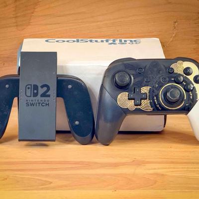 Nintendo Switch Tears of the Kingdom Pro Controller & Switch 2 Controller Mount